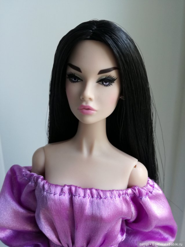 Перепрошитая Poppy Parker Сирень (фото 3)