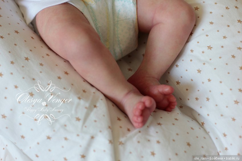 Прототип Lola от скульптора Bonnie Sieben . Кукла реборн Олеси Венгер