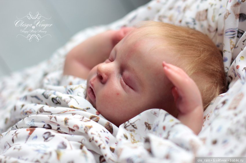 Прототип Lola от скульптора Bonnie Sieben . Кукла реборн Олеси Венгер