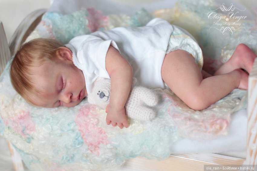 Прототип Lola от скульптора Bonnie Sieben . Кукла реборн Олеси Венгер