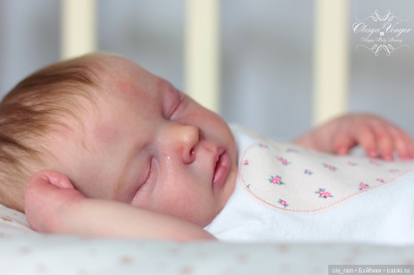 Прототип Lola от скульптора Bonnie Sieben . Кукла реборн Олеси Венгер (фото 10)