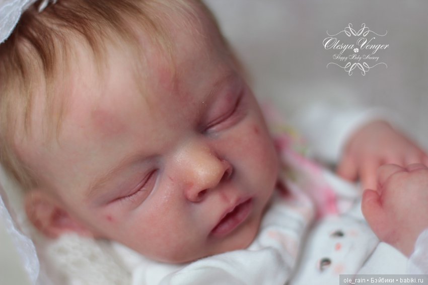 Прототип Lola от скульптора Bonnie Sieben . Кукла реборн Олеси Венгер