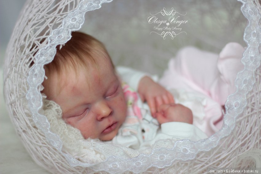 Прототип Lola от скульптора Bonnie Sieben . Кукла реборн Олеси Венгер