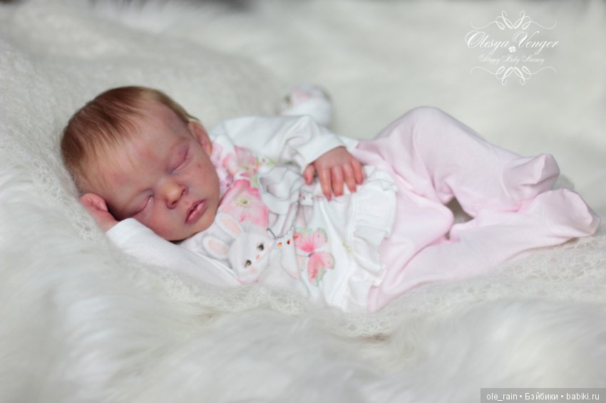 Прототип Lola от скульптора Bonnie Sieben . Кукла реборн Олеси Венгер