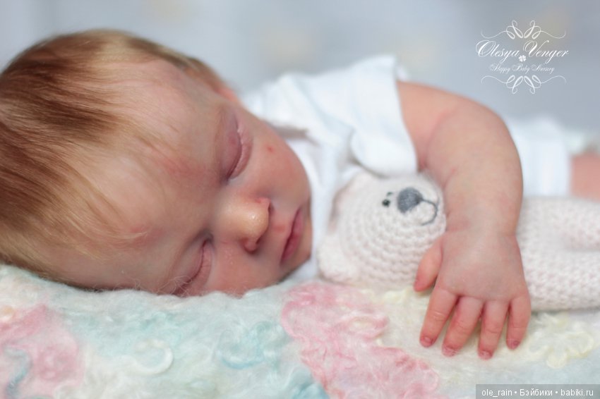 Прототип Lola от скульптора Bonnie Sieben . Кукла реборн Олеси Венгер