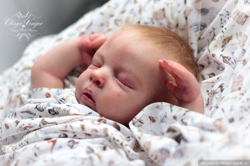 Прототип Lola от скульптора Bonnie Sieben . Кукла реборн Олеси Венгер