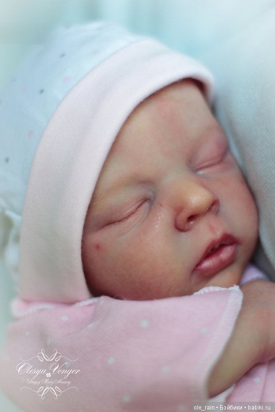 Прототип Lola от скульптора Bonnie Sieben . Кукла реборн Олеси Венгер