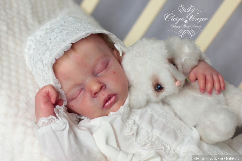 Прототип Lola от скульптора Bonnie Sieben . Кукла реборн Олеси Венгер