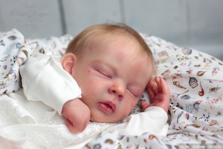 Прототип Lola от скульптора Bonnie Sieben . Кукла реборн Олеси Венгер