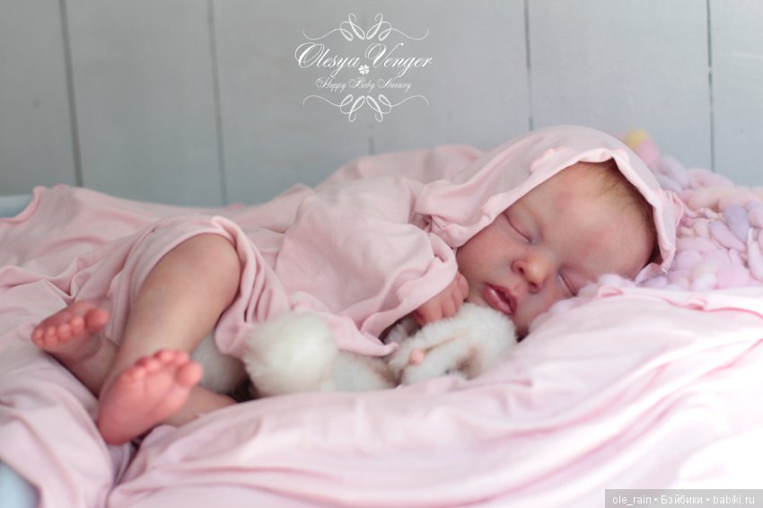 Прототип Lola от скульптора Bonnie Sieben . Кукла реборн Олеси Венгер