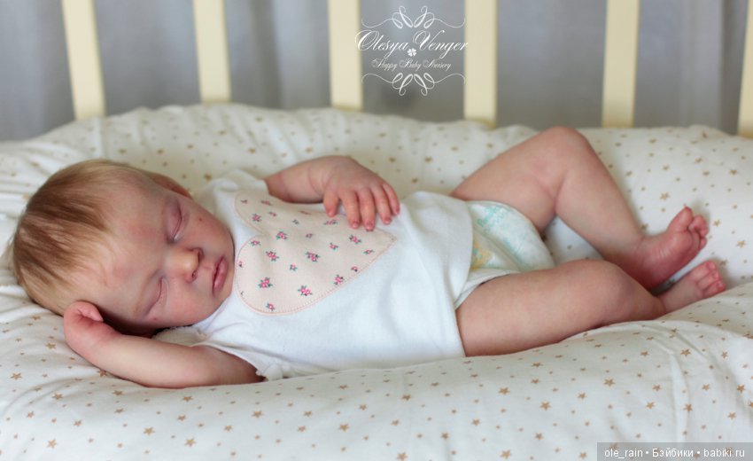 Прототип Lola от скульптора Bonnie Sieben . Кукла реборн Олеси Венгер