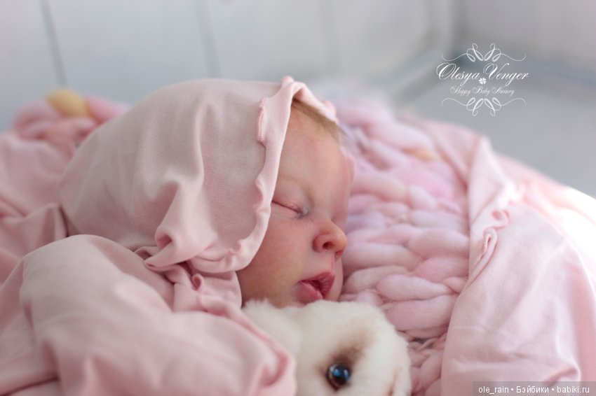 Прототип Lola от скульптора Bonnie Sieben . Кукла реборн Олеси Венгер