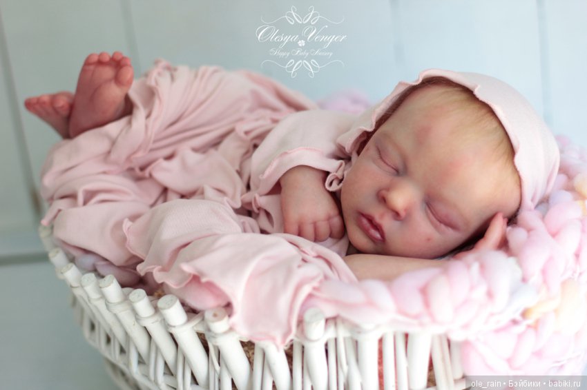 Прототип Lola от скульптора Bonnie Sieben . Кукла реборн Олеси Венгер