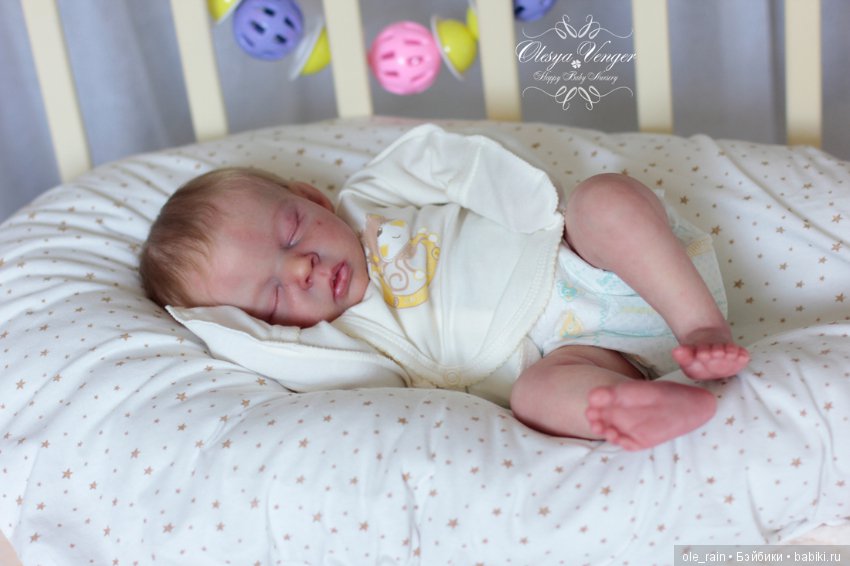 Прототип Lola от скульптора Bonnie Sieben . Кукла реборн Олеси Венгер