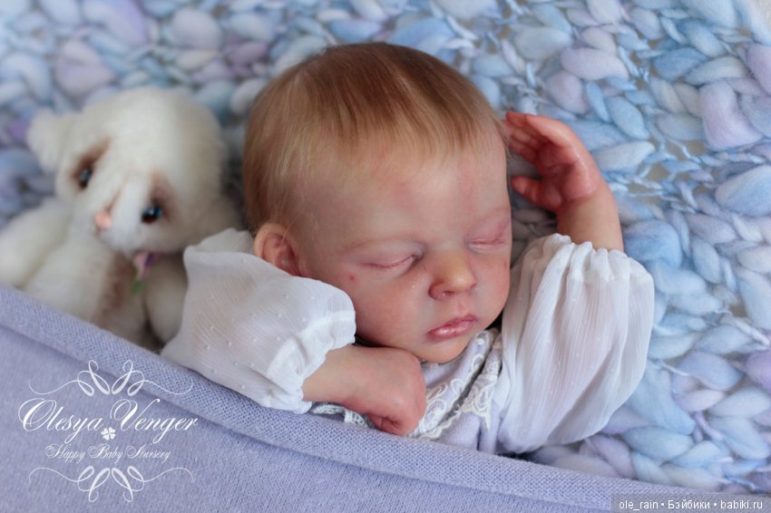 Прототип Lola от скульптора Bonnie Sieben . Кукла реборн Олеси Венгер (фото 8)