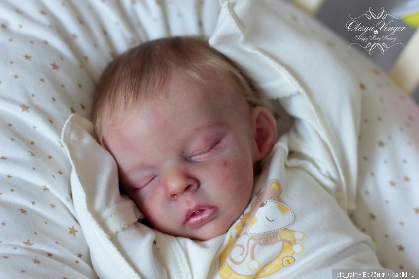 Прототип Lola от скульптора Bonnie Sieben . Кукла реборн Олеси Венгер