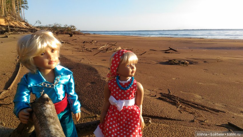 Куклы Kidz'n'cats на Рыбинском водохранилище