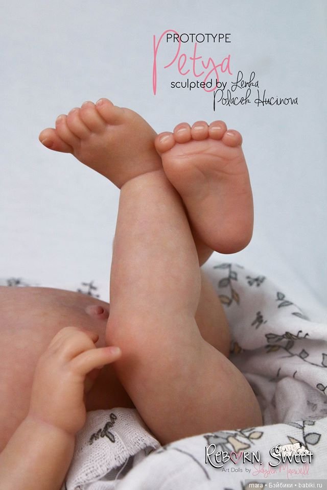 Petya скульптора Lenka Poláček Hučínová, автор прототипа Shaylen Maxwell