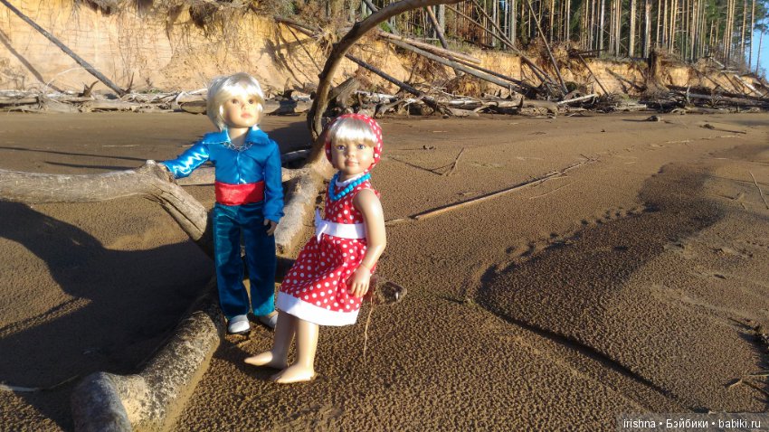 Куклы Kidz'n'cats на Рыбинском водохранилище