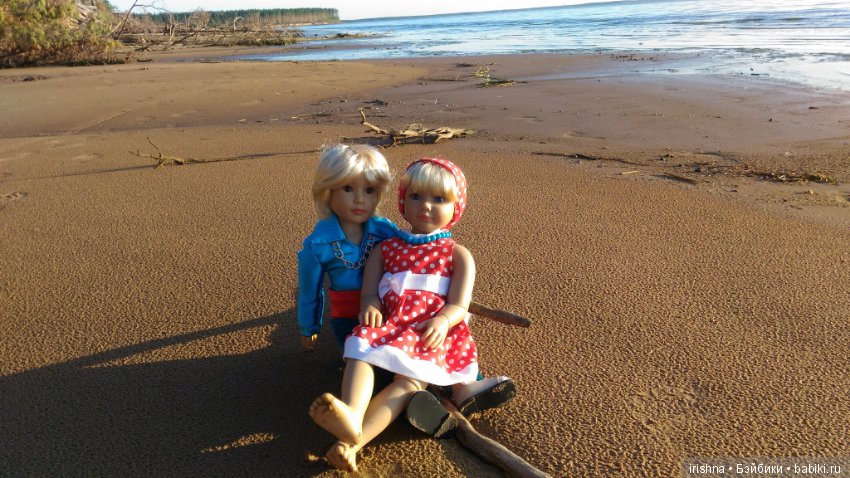 Куклы Kidz'n'cats на Рыбинском водохранилище