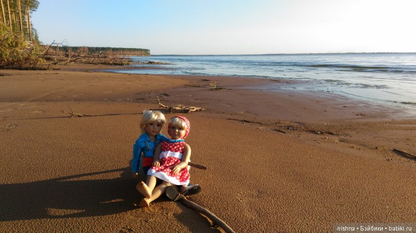 Куклы Kidz'n'cats на Рыбинском водохранилище