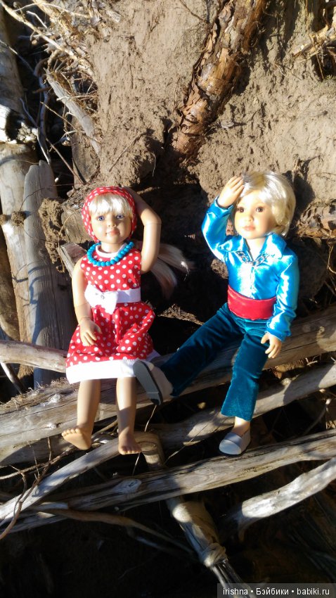 Куклы Kidz'n'cats на Рыбинском водохранилище