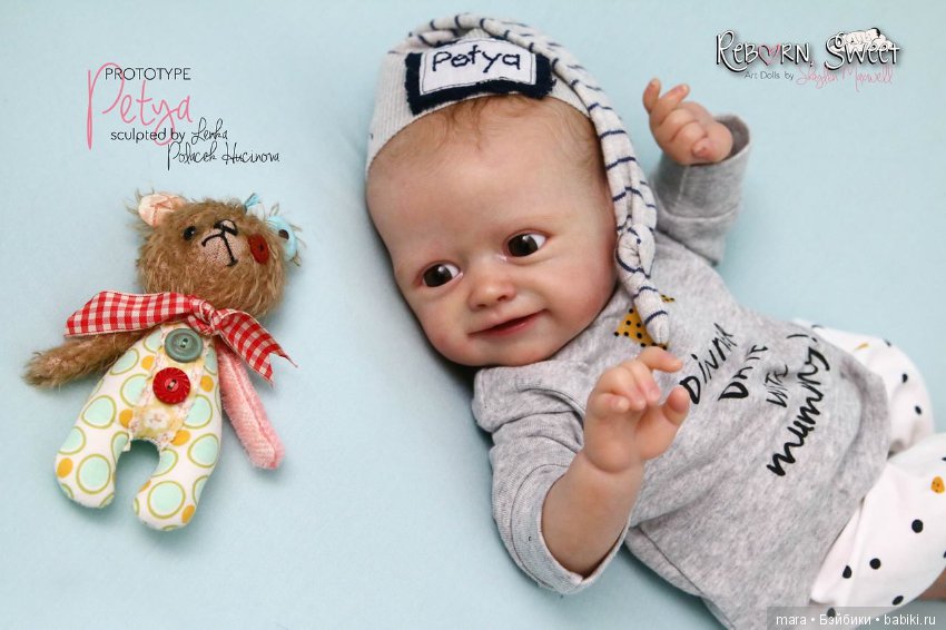 Petya скульптора Lenka Poláček Hučínová, автор прототипа Shaylen Maxwell (фото 6)