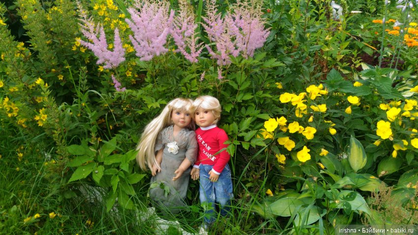 Куклы в саду — Куклы Kidz'n'Cats (Соня Хартман): шарнирные 46 см