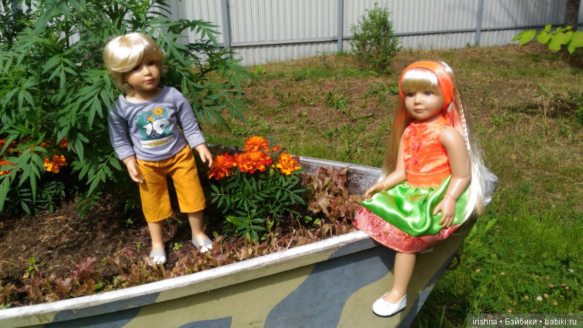 Куклы в саду — Куклы Kidz'n'Cats (Соня Хартман): шарнирные 46 см