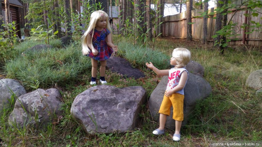 Куклы в саду — Куклы Kidz'n'Cats (Соня Хартман): шарнирные 46 см