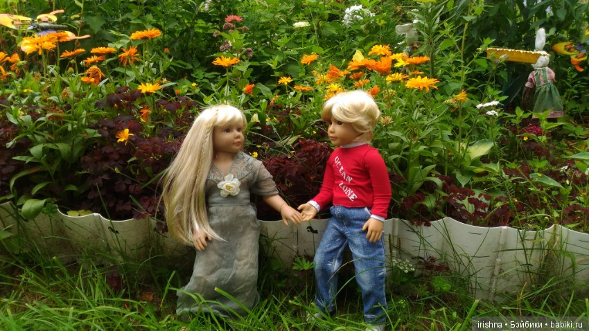 Куклы в саду — Куклы Kidz'n'Cats (Соня Хартман): шарнирные 46 см