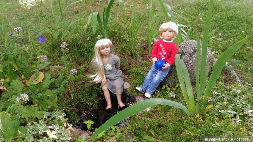 Куклы в саду — Куклы Kidz'n'Cats (Соня Хартман): шарнирные 46 см