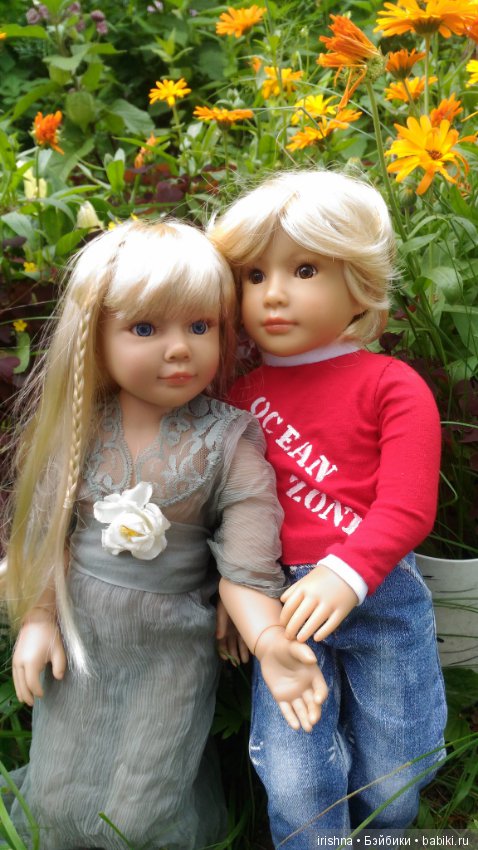 Куклы в саду — Куклы Kidz'n'Cats (Соня Хартман): шарнирные 46 см