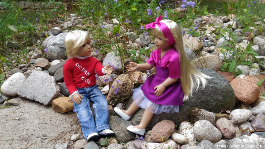 Куклы в саду — Куклы Kidz'n'Cats (Соня Хартман): шарнирные 46 см