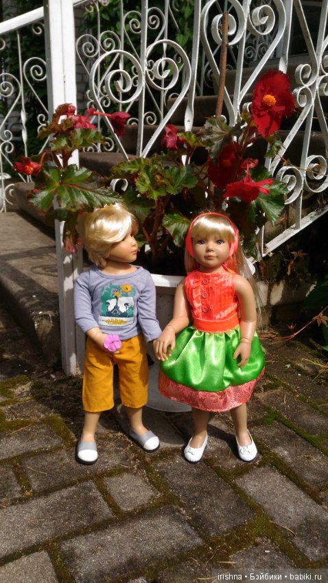 Куклы в саду — Куклы Kidz'n'Cats (Соня Хартман): шарнирные 46 см