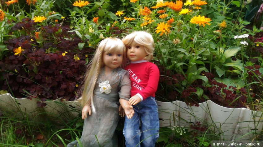 Куклы в саду — Куклы Kidz'n'Cats (Соня Хартман): шарнирные 46 см