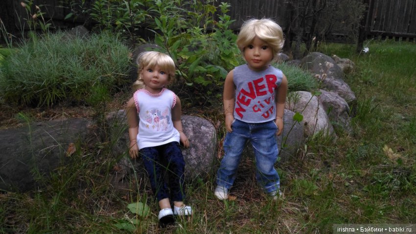 Куклы в саду — Куклы Kidz'n'Cats (Соня Хартман): шарнирные 46 см