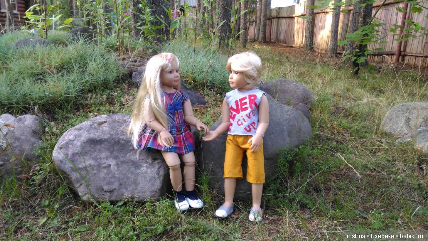 Куклы в саду — Куклы Kidz'n'Cats (Соня Хартман): шарнирные 46 см