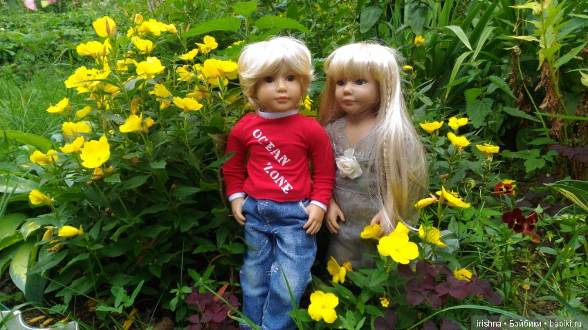 Куклы в саду — Куклы Kidz'n'Cats (Соня Хартман): шарнирные 46 см