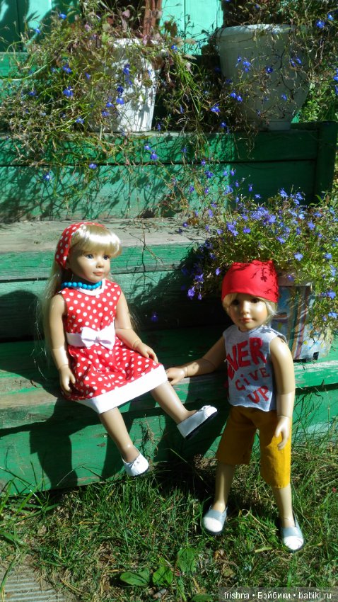 Куклы в саду — Куклы Kidz'n'Cats (Соня Хартман): шарнирные 46 см