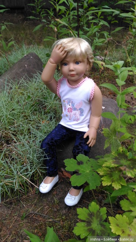 Куклы в саду — Куклы Kidz'n'Cats (Соня Хартман): шарнирные 46 см