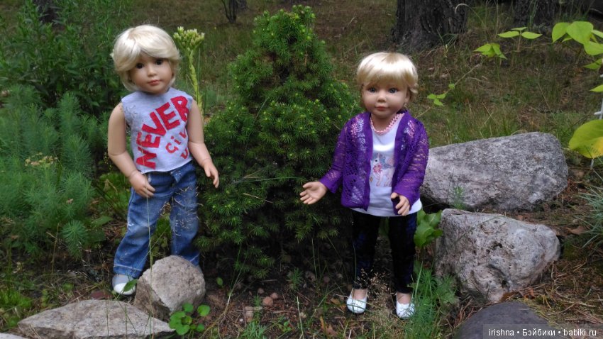 Куклы в саду — Куклы Kidz'n'Cats (Соня Хартман): шарнирные 46 см