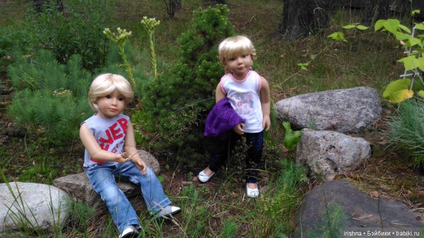 Куклы в саду — Куклы Kidz'n'Cats (Соня Хартман): шарнирные 46 см