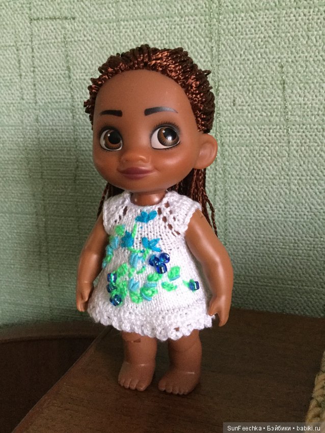 Новые волосы для малышки Моаны