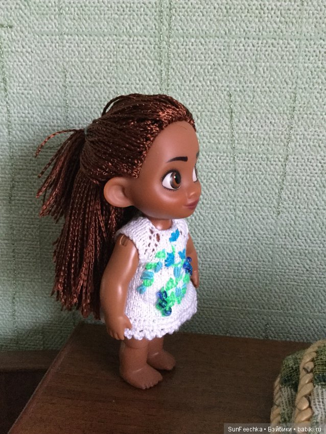 Новые волосы для малышки Моаны