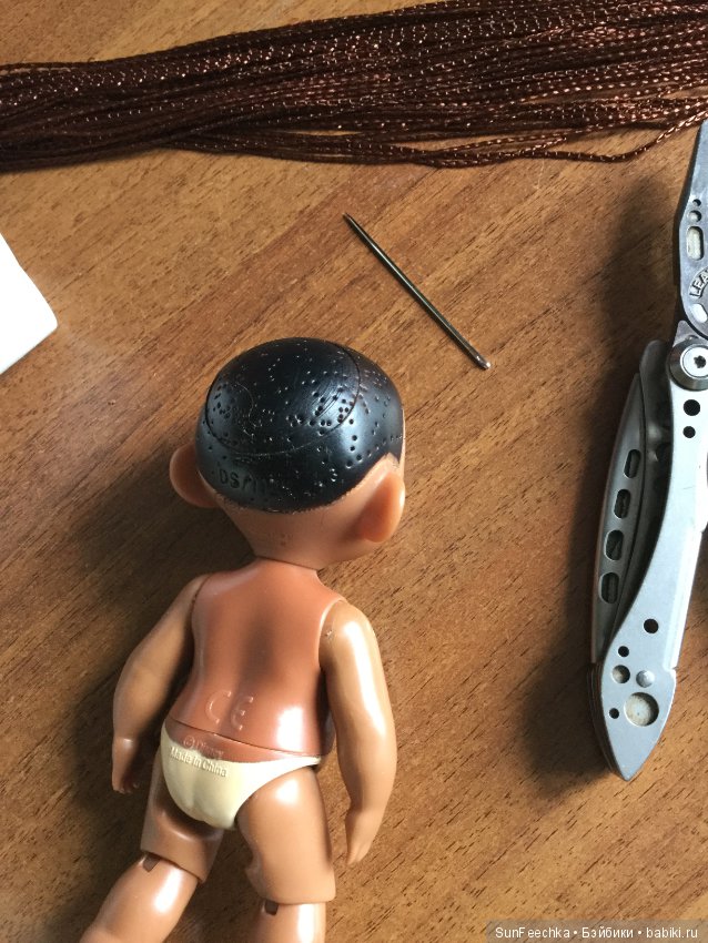 Новые волосы для малышки Моаны