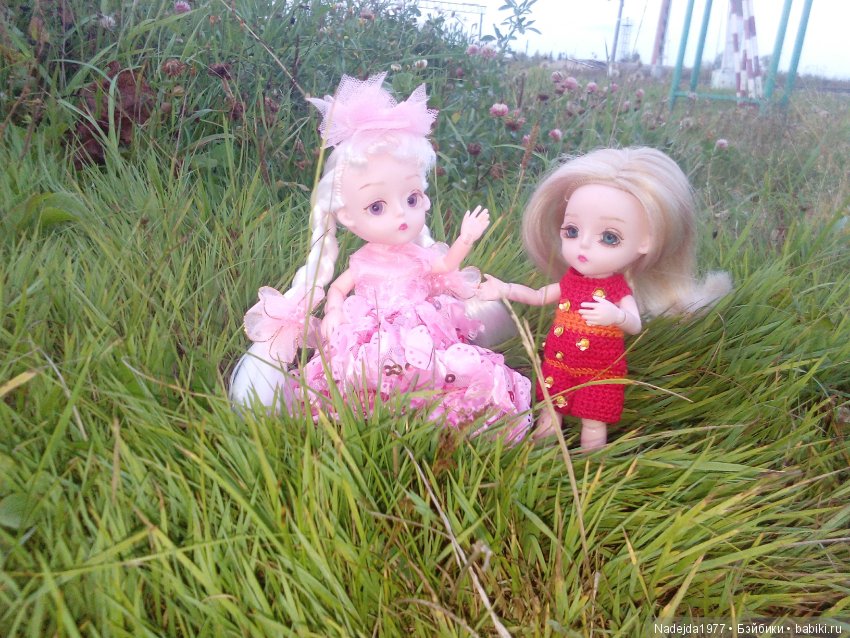 К Алесе приехала сестрёнка Лика