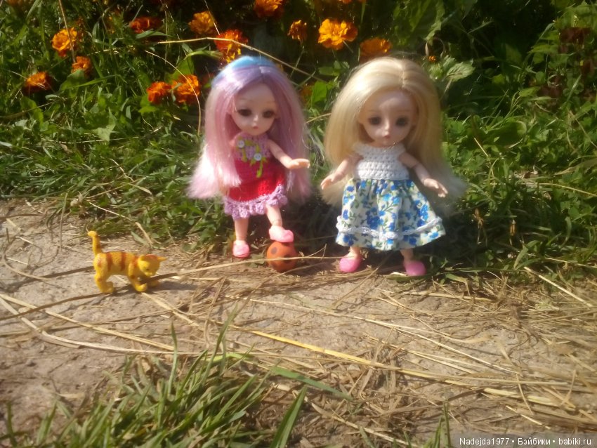 К Алесе приехала сестрёнка Лика