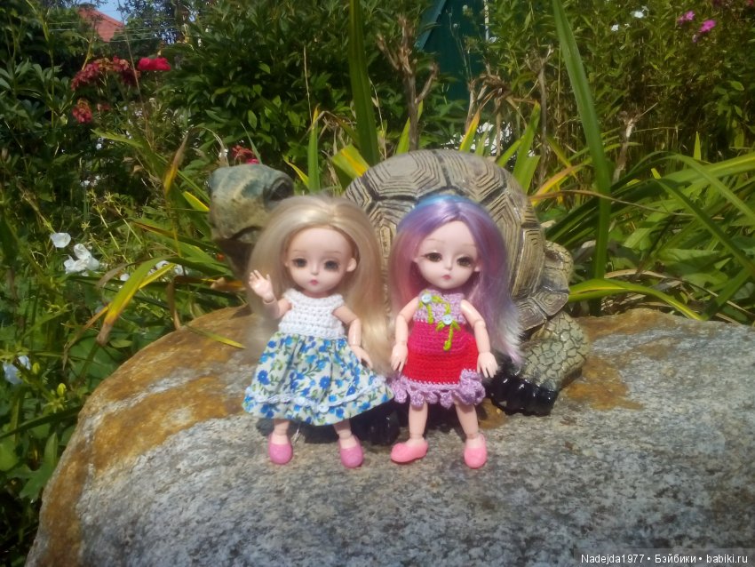 К Алесе приехала сестрёнка Лика