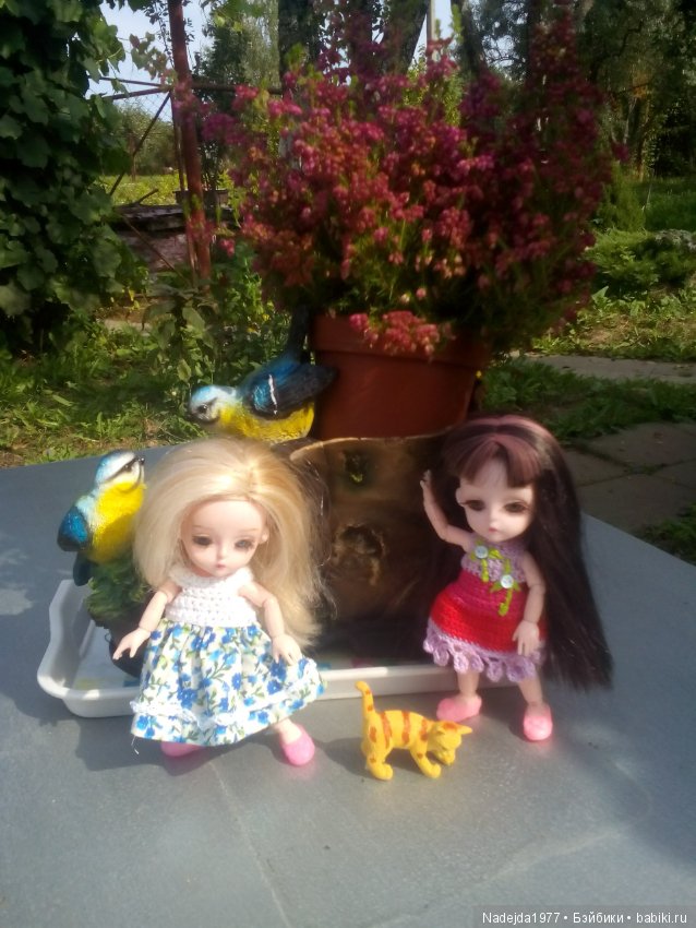 К Алесе приехала сестрёнка Лика